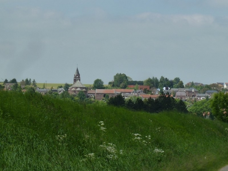 Vue sur le village - Les Rues-des-Vignes