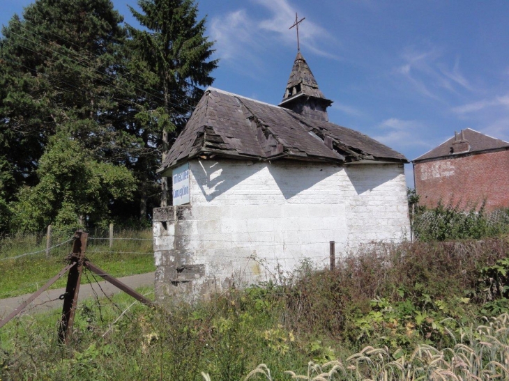 Liessies (59740) ses chapelles: chapelle Immaculée Conception (près de l'ancienne gare) 