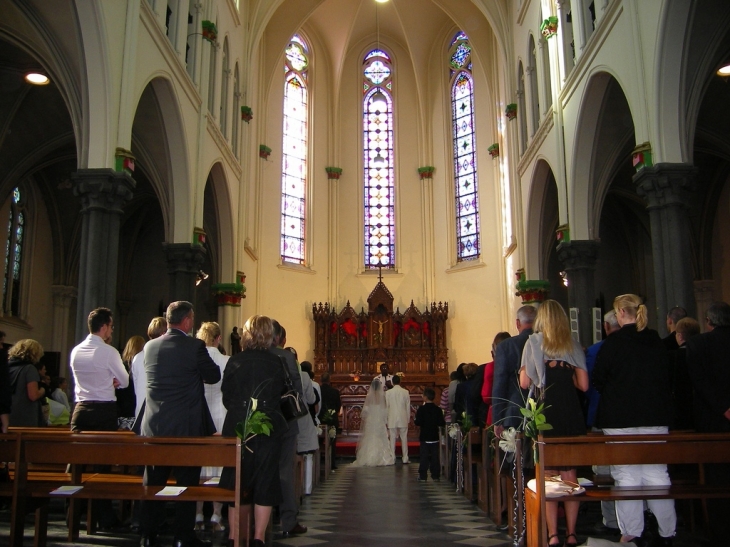 Mariage dans l'église St Denis à HELLEMMES - Lille