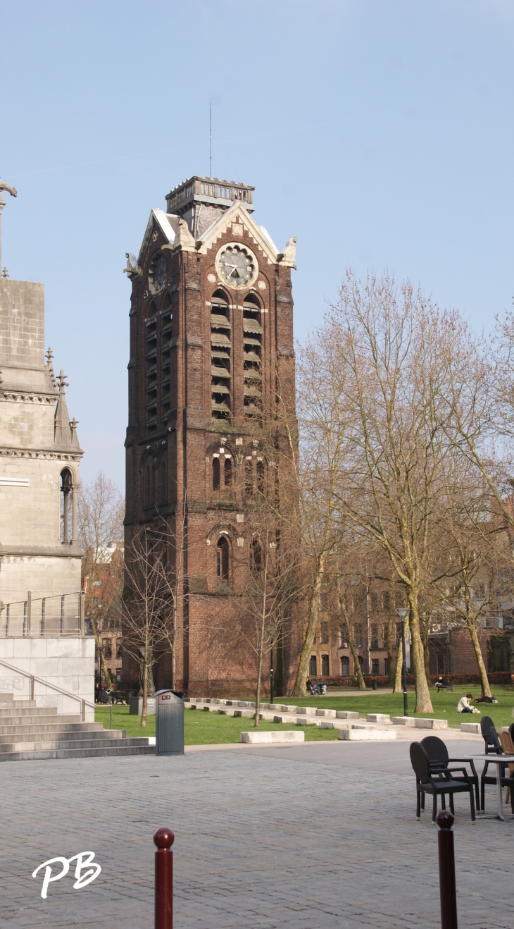 Campanile de la Cathédrale Notre-Dame de la Treille ( 1874 ) - Lille