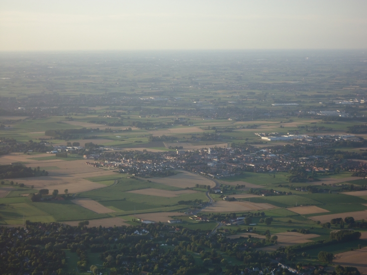 Vue du ciel la terre est plus belle - Linselles