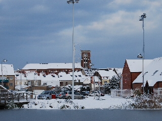 Loon-Plage sous la neige