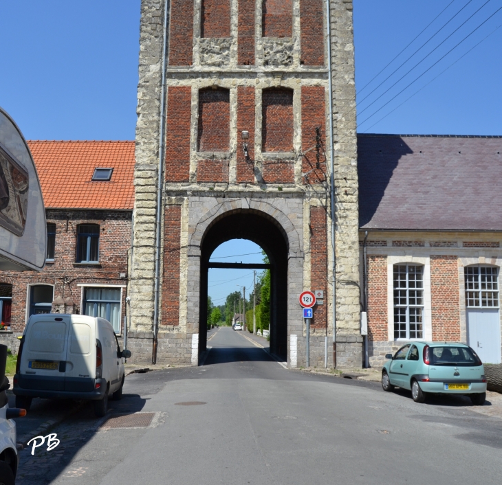 Porte de l'Abbaye de Marchienne 18 Em Siecle - Marchiennes