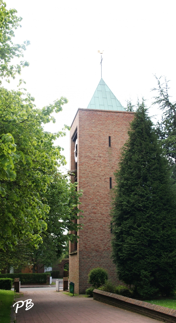 Clocher de L'église Saint-Paul - Marcq-en-Barœul