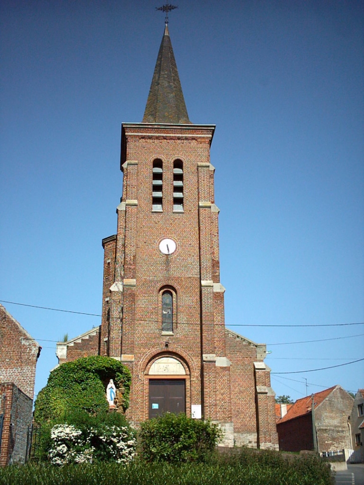 Eglise de Monchaux - Monchaux-sur-Écaillon