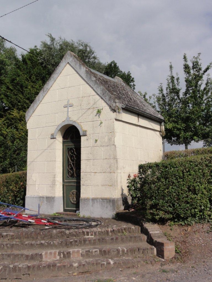 Montay (59360) chapelle, Rue du Pommereuil