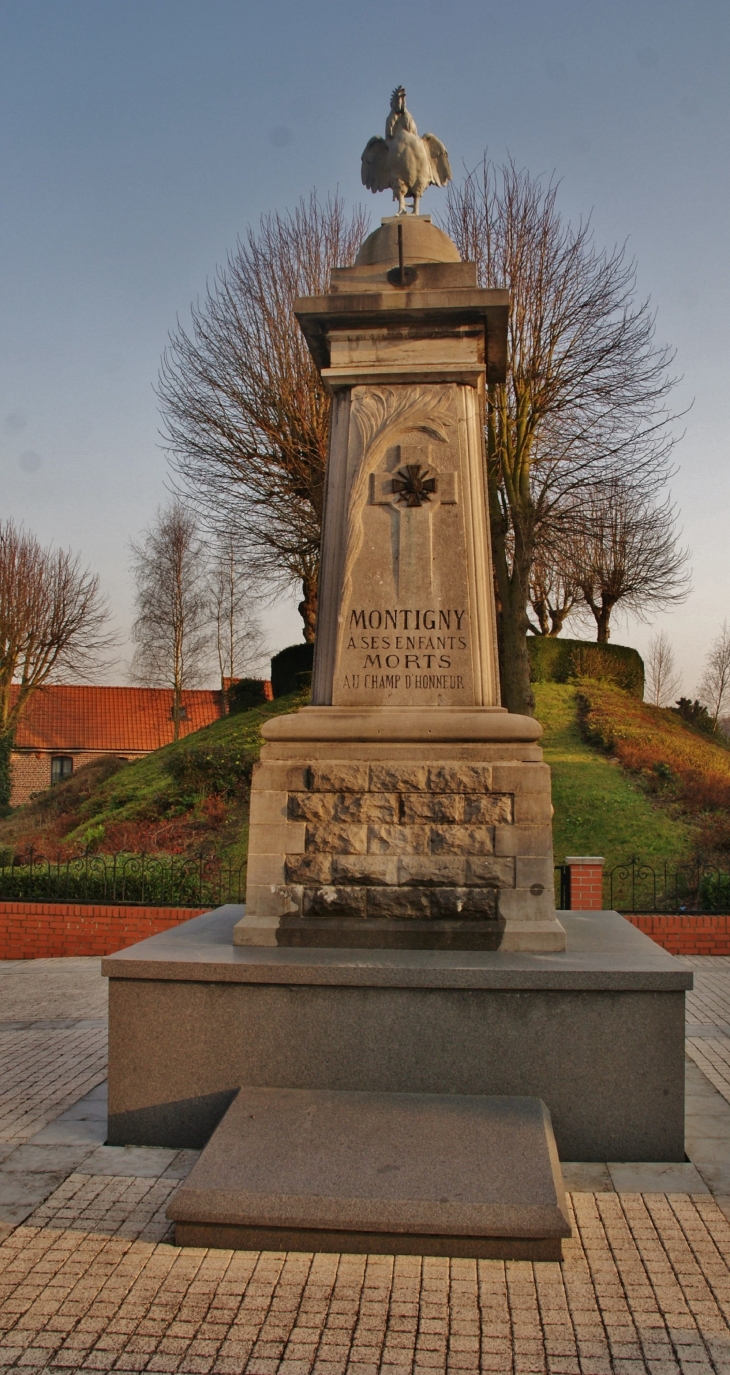 Monument aux Morts - Montigny-en-Ostrevent