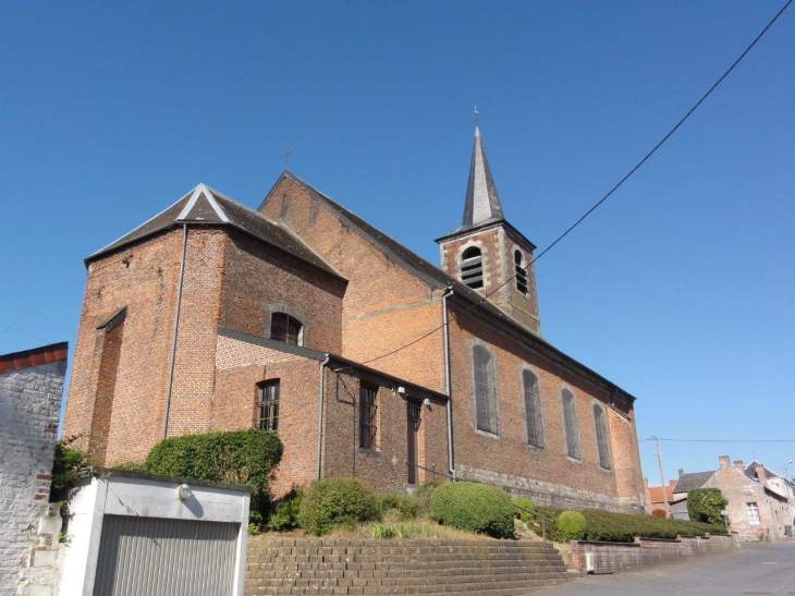 Obies (59570) église Saint-Achard (1788)