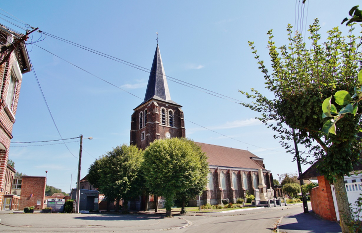  église Saint-Vaast - Ostricourt