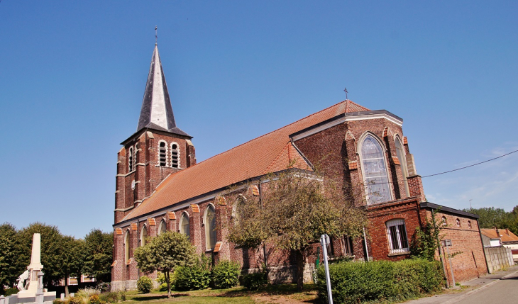  église Saint-Vaast - Ostricourt