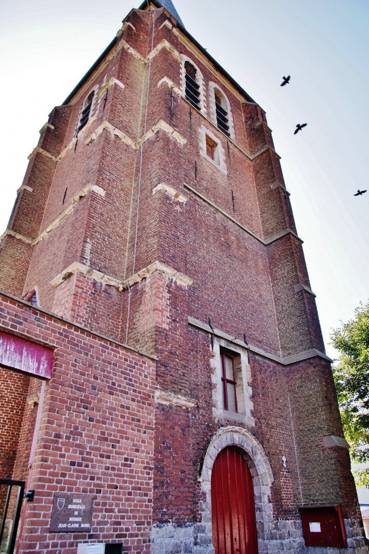  église Saint-Vaast - Ostricourt