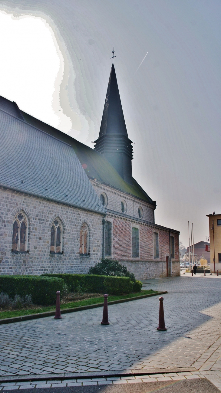 .  église Saint-Gilles - Pecquencourt