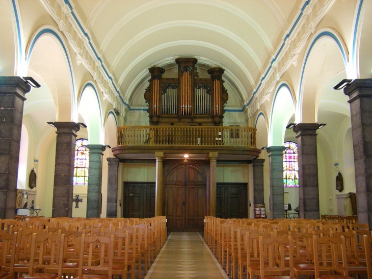 Intérieur de l'église - Pont-à-Marcq