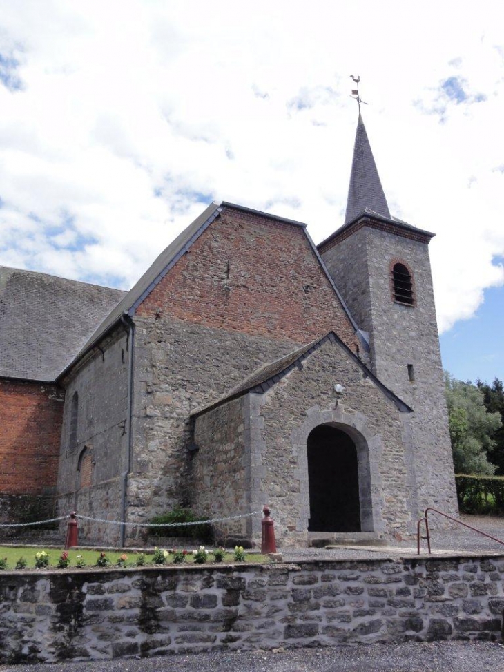 Rainsars (59177) église, façade