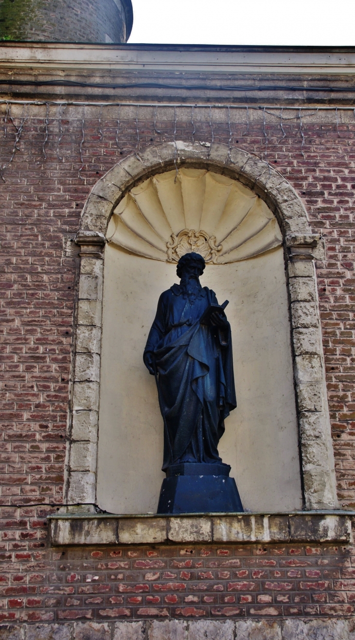  !!église Saint-Nicolas ( Détail Façade ) - Raismes