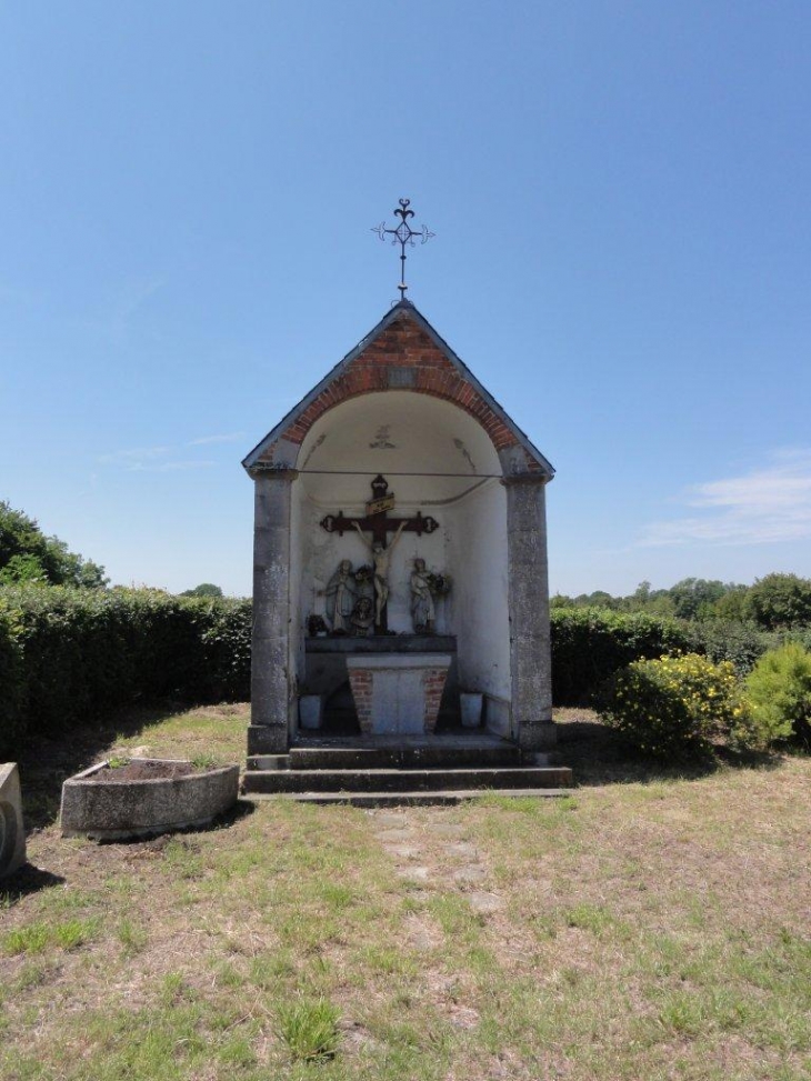 Ramousies (59177) calvaire, extérieur