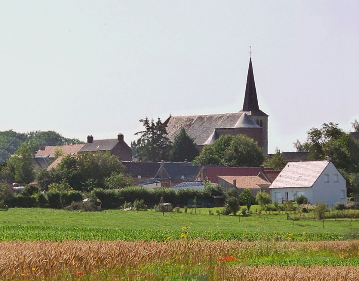 Vue sur le village - Reumont