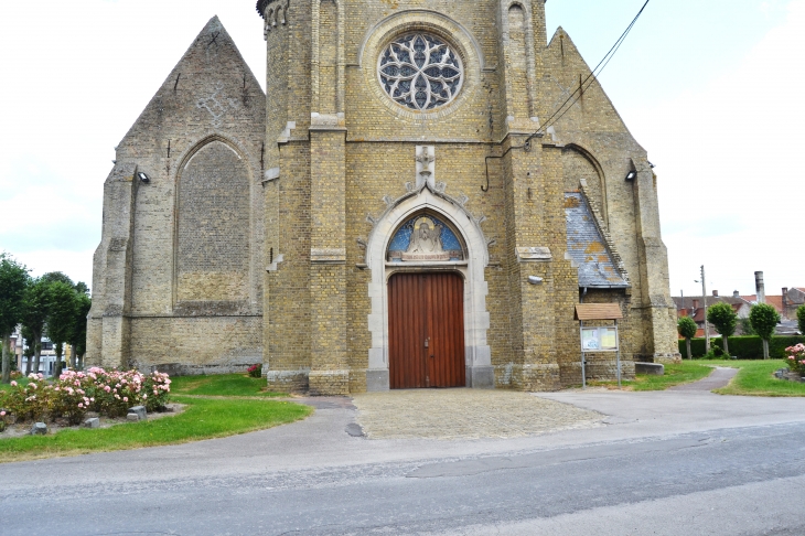  <église Saint-Omer son Clocher culmine a 66 métres - Rexpoëde