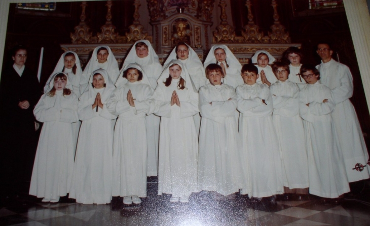 COMMUNIONS 4 MAI 1975 - Rieux-en-Cambrésis