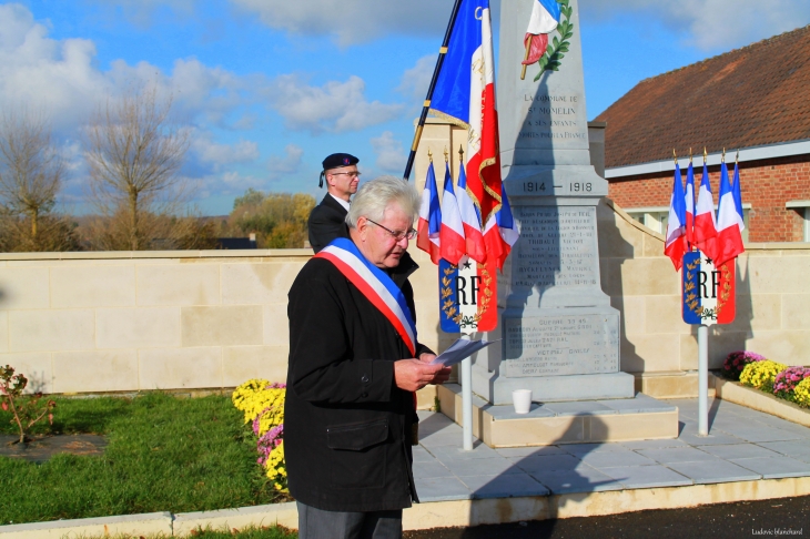 Cérémonie du 11 novembre (2) - Saint-Momelin