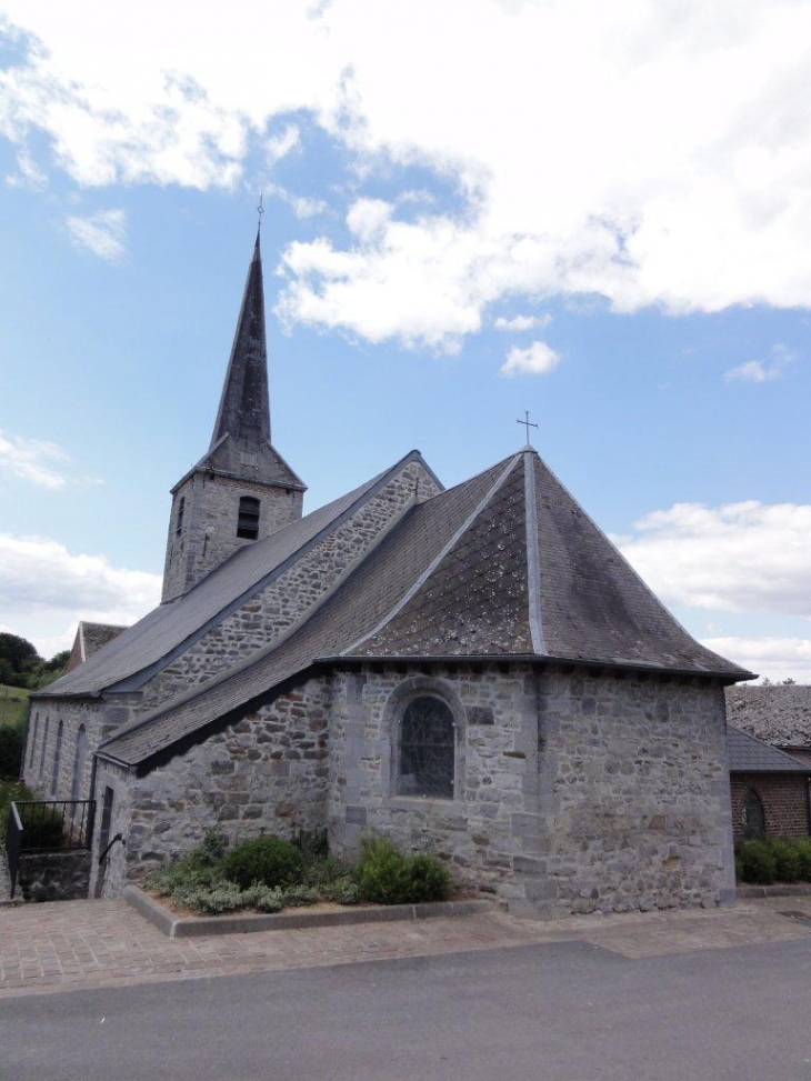 Saint-Rémy-du-Nord (59330) église, chevet - Saint-Remy-du-Nord