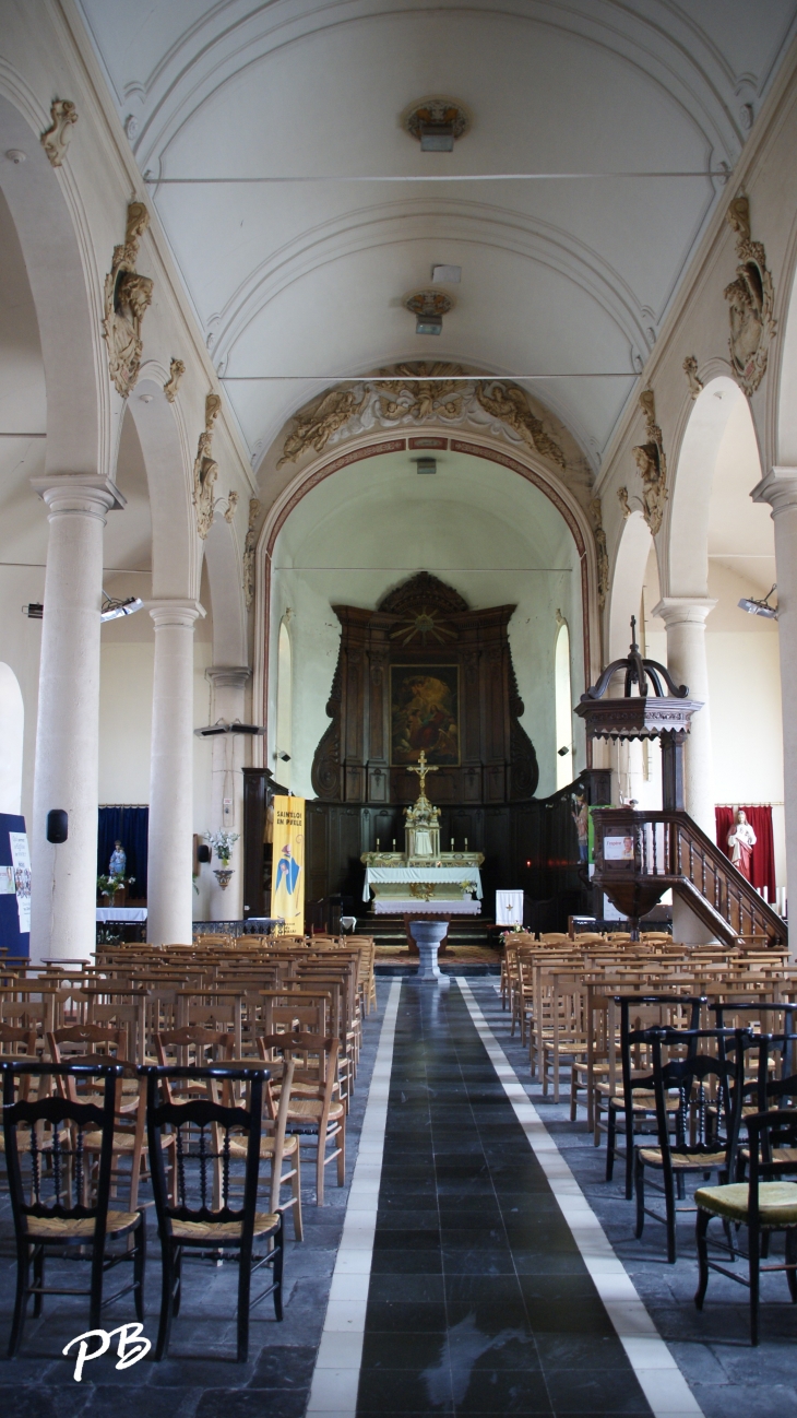 Nef de L'église Saint-Martin - Saméon