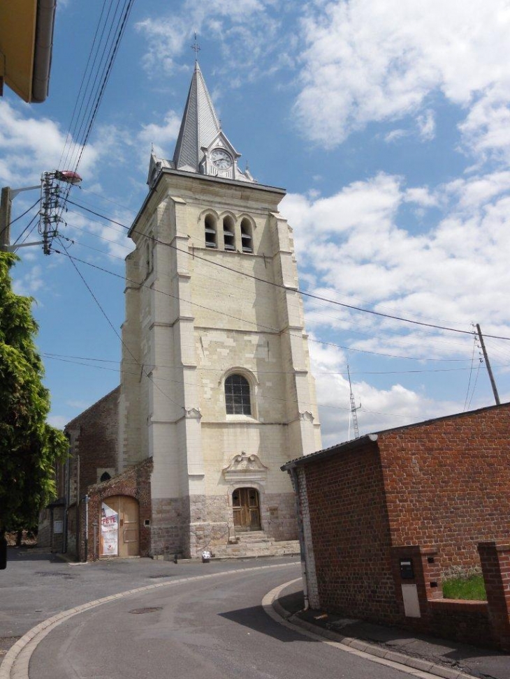 Saulzoir (59227) église Saint Martin