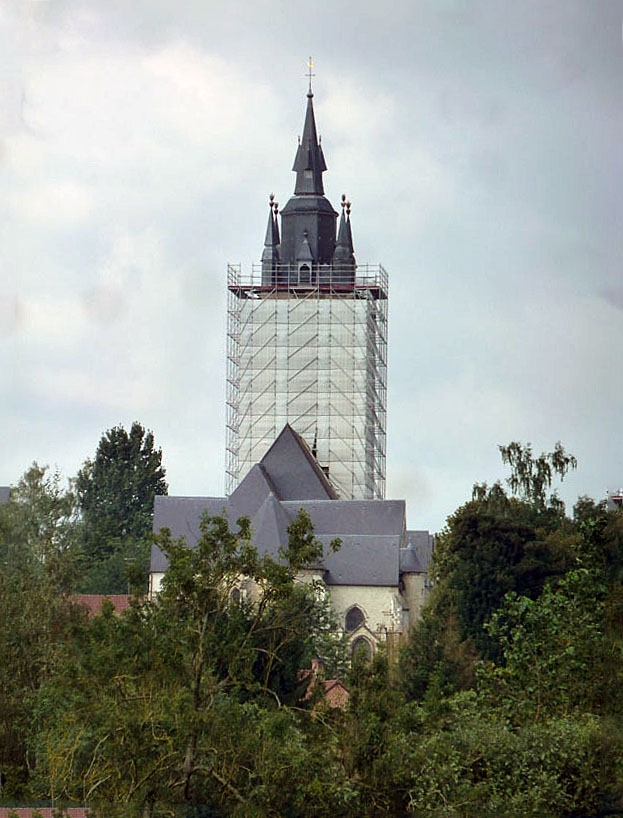 L'église en rénovation - Sebourg