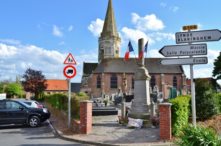    église Saint-Erasme 12 Em Siècle - Sercus