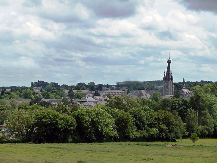 Vue sur le village - Solre-le-Château