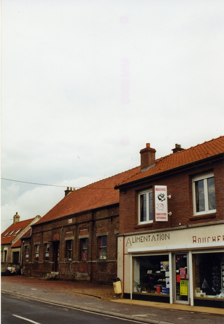 Rue autour de l'église - Steenbecque