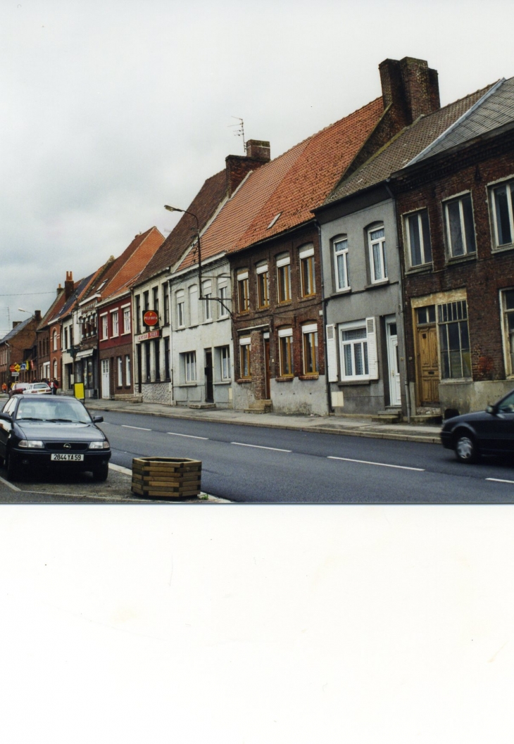 Rue autour de l'église - Steenbecque