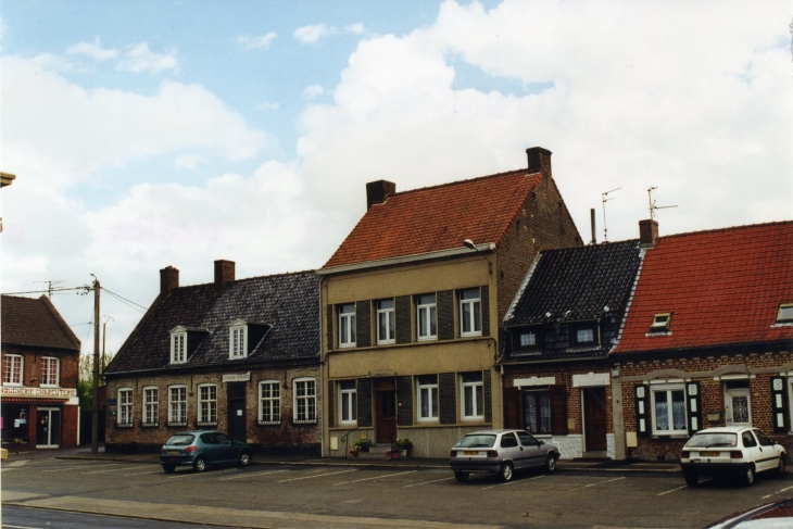 Rue autour de l'église - Steenbecque