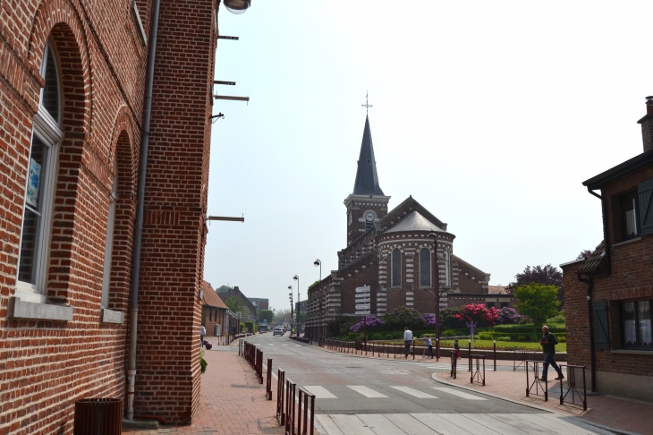 *église Saint-Martin 1882 - Templemars