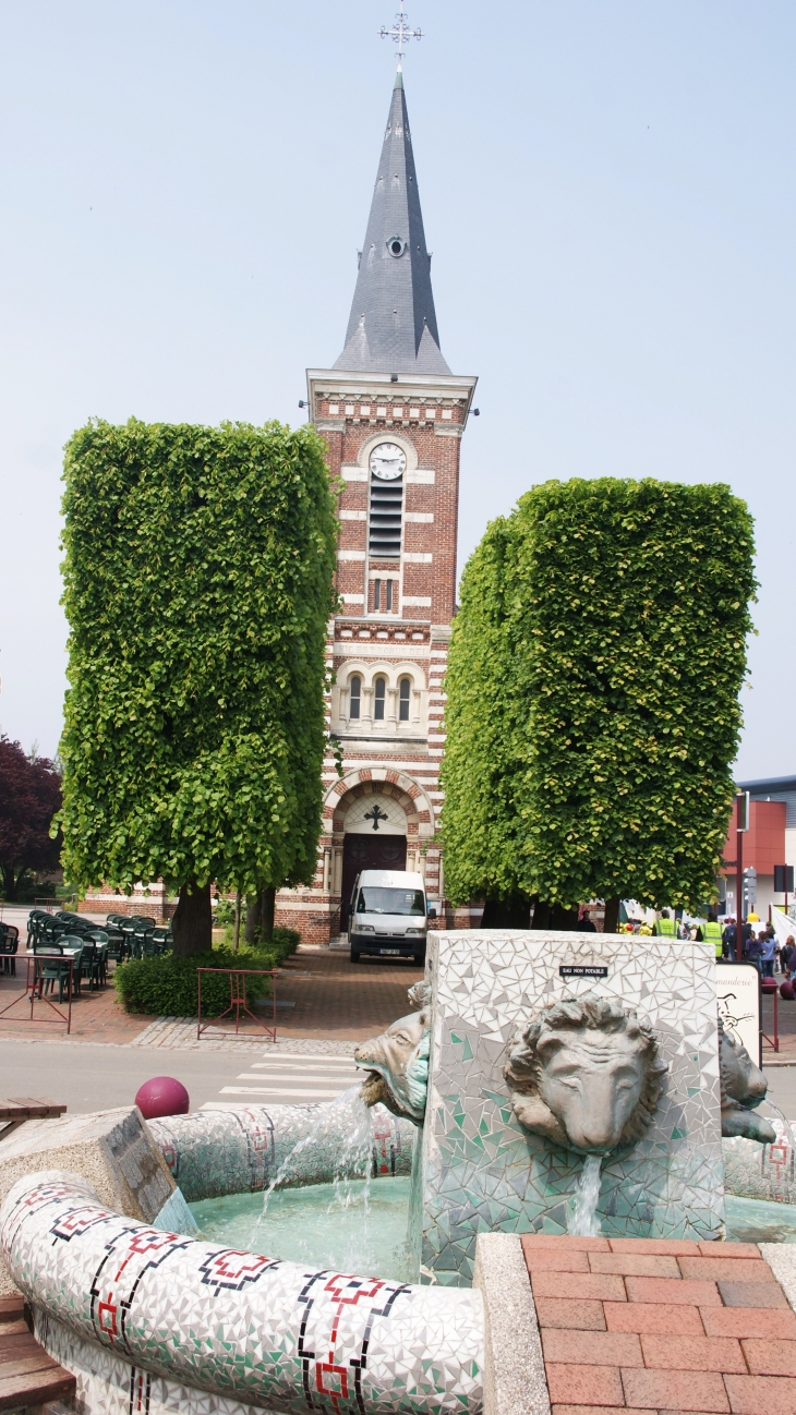 *église Saint-Martin 1882 - Templemars