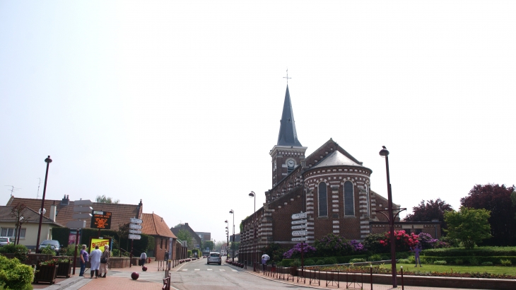 *église Saint-Martin 1882 - Templemars