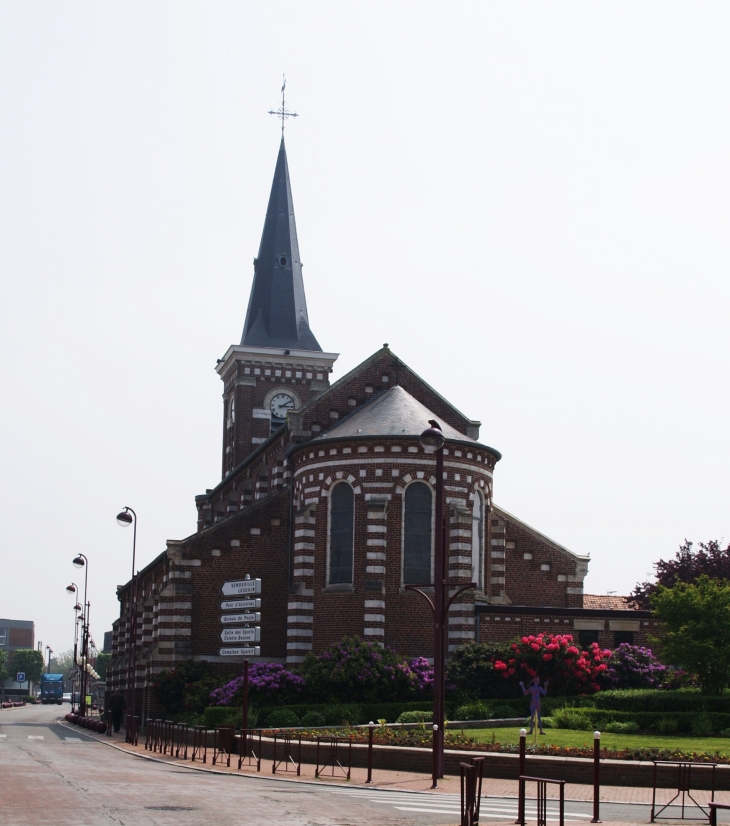 *église Saint-Martin 1882 - Templemars