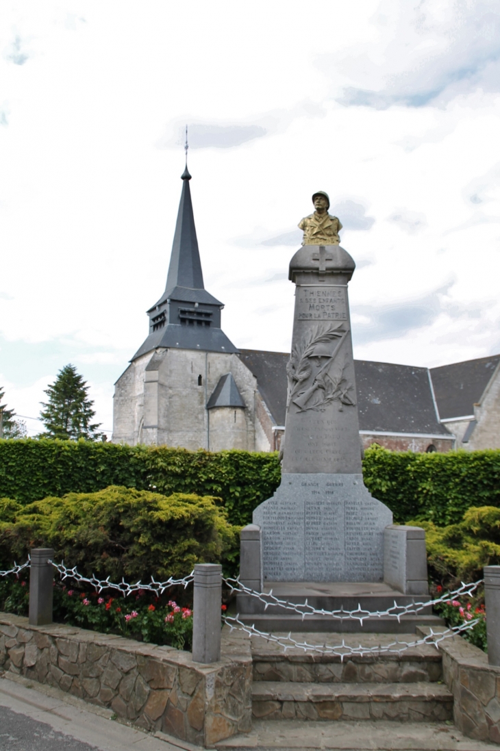 Monument aux Morts - Thiennes