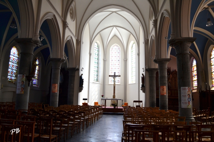 Nef de L'église Saint-Denis - Toufflers