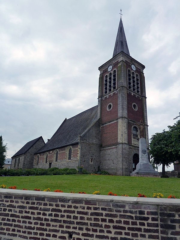 L'église - Verchain-Maugré