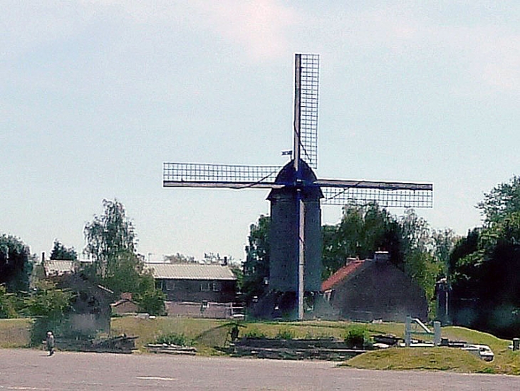 Vue sur le moulin - Villeneuve-d'Ascq