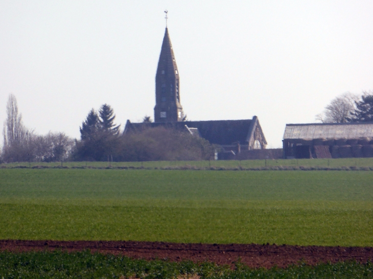 Vue sur la Vaquerie - Villers-Plouich