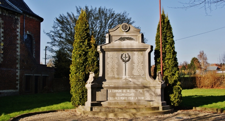 Monument aux Morts - Villers-Pol