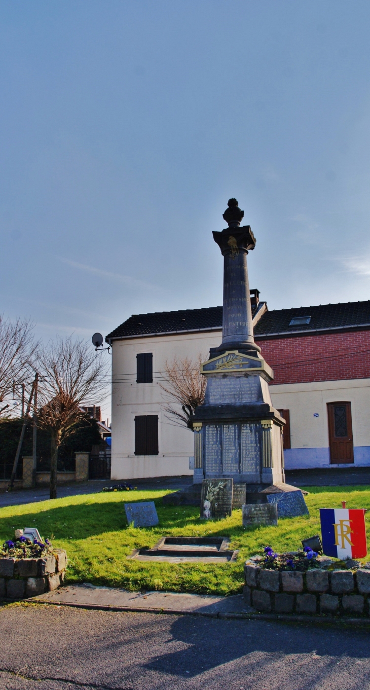 Monument aux Morts - Wallers