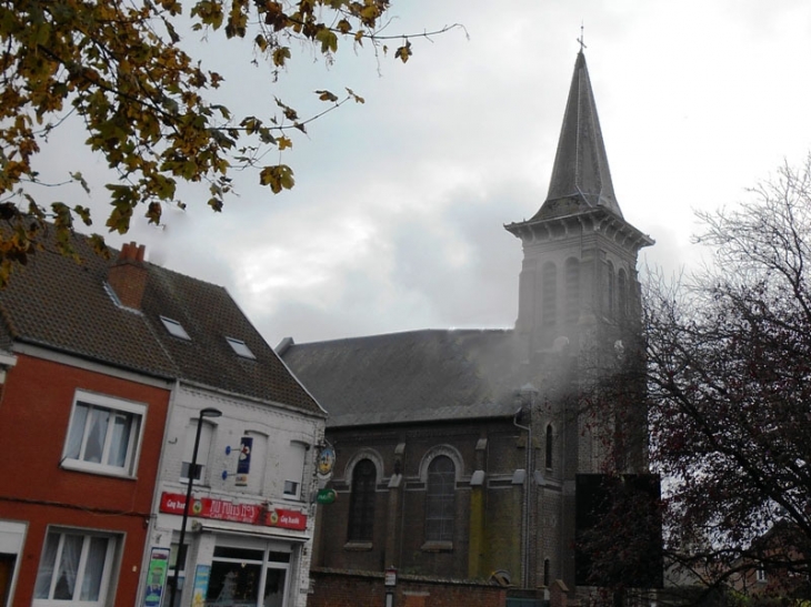 Arenberg : l'église - Wallers