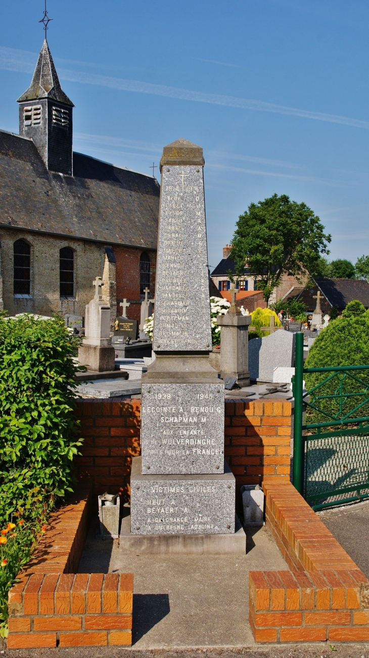 Monument aux Morts - Wulverdinghe