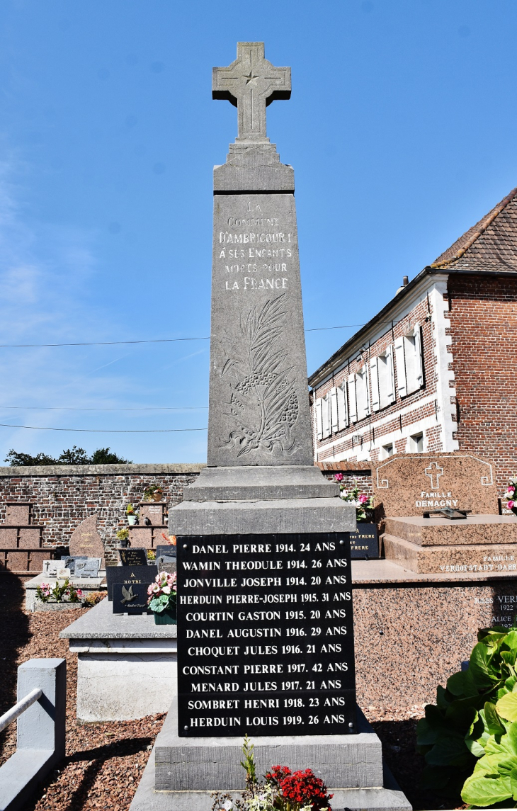 Monument-aux-Morts - Ambricourt