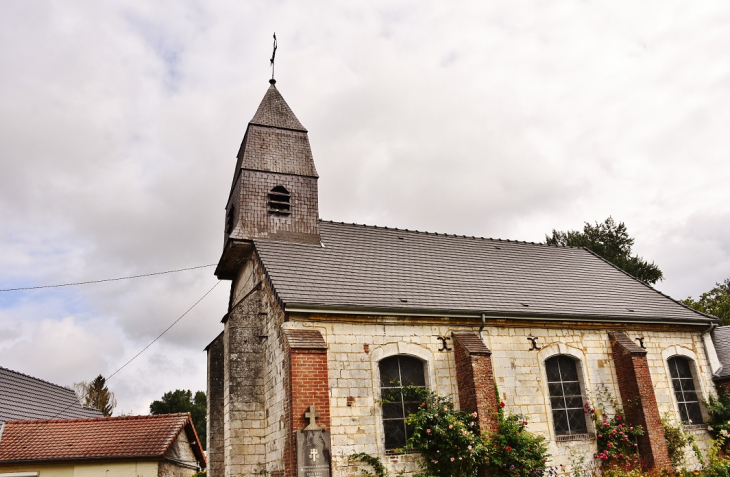     église St Juste - Aubrometz