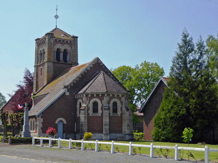 L'église - Béhagnies