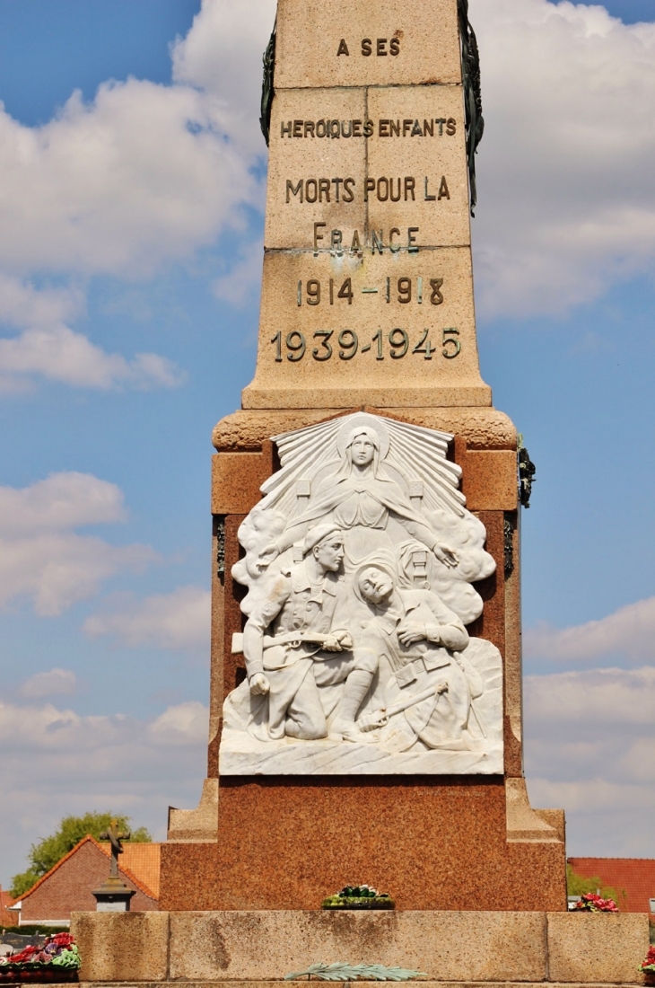 Monument-aux-Morts ( détail ) - Berck